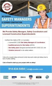 NYC Safety Managers